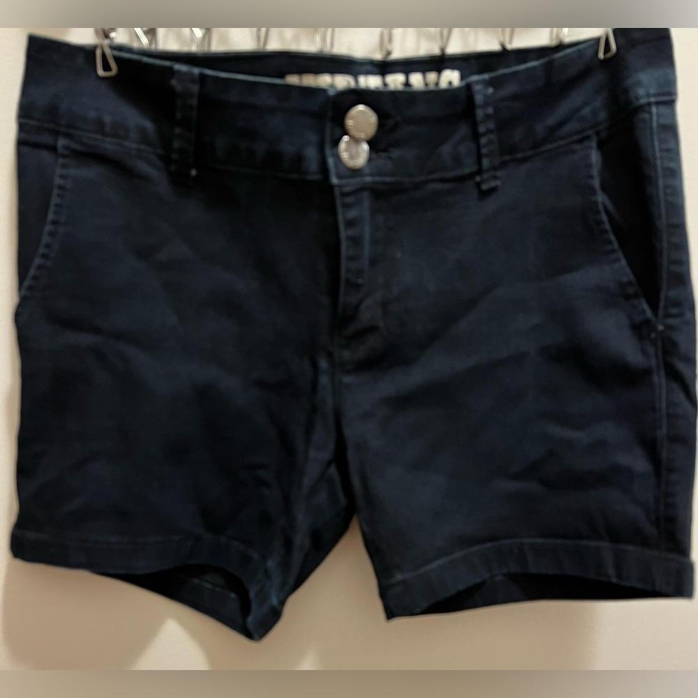 VIP JEANS dark blue stretch shorts